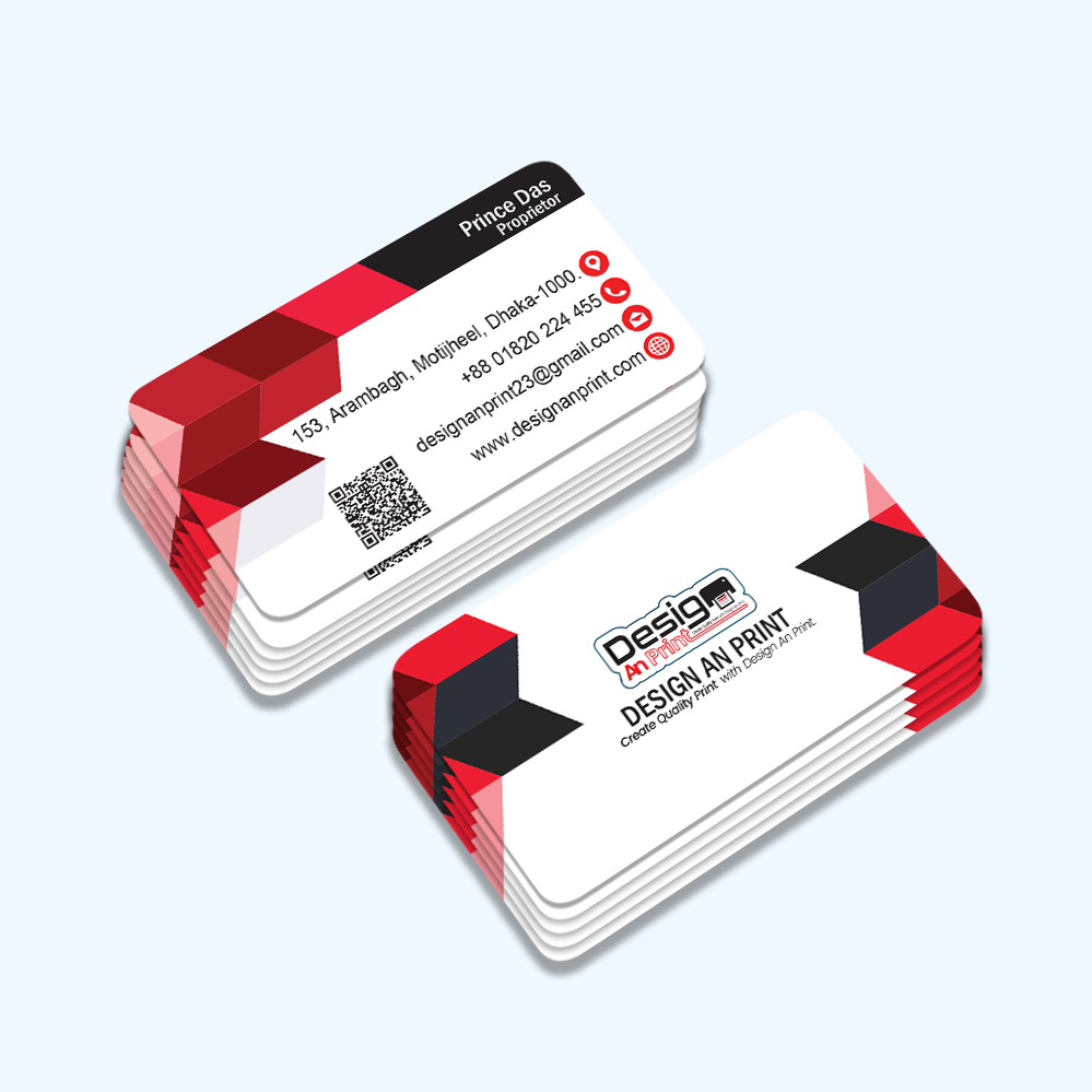 Visiting Card1 Round W